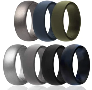 ROQ Herren 7er Pack Ringe Metal Camo Größe 16 - Bild 1 von 1