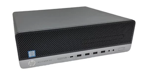 HP EliteDesk 800 G4 SFF PC, Core i7 8th Gen, 8GB RAM, 256GB SSD, Windows 11 - Afbeelding 1 van 6