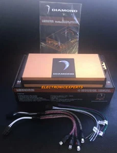 DIAMOND AUDIO Amplifier MICRO4v2 4-Channel Ultra Compact Car Motorcycle Harley - Picture 1 of 7