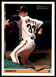1994 Topps Gold John Burkett Baseball Cards #213