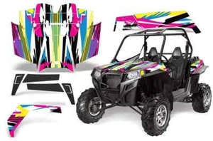 UTV Graphics Kit Decals Stickers For Polaris RZR XP 900 11-14 Flashback - Bild 1 von 2