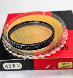 Bower 43.5mm Skylight1A Coated Glass Lens Filter sky 1A Japan 43.5 mm Skylight-1 - Picture 1 of 5