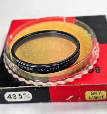 Bower 43.5mm Skylight1A Coated Glass Lens Filter sky 1A Japan 43.5 mm Skylight-1 - Image 1 of 4