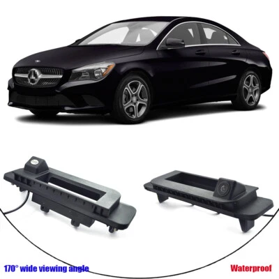 Car Trunk Handle w/ CCD Rear View Camera Parking for Mercedes-Benz CLA 2014-2018 - Image 1 of 4