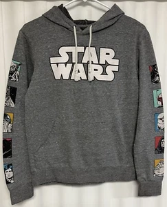Star Wars Pull Over Hoodie Youth Small Gray. 5309 - Picture 1 of 3