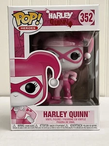 Harley Quinn Conciencia sobre el Cáncer de Mama Funko Pop Heroes #352 Nuevo en Caja - Imagen 1 de 11