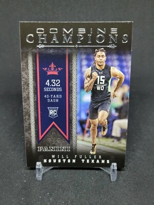 Will Fuller 2016 Panini Football Combine Champions RC ROOKIE No. 11 - Image 1 of 2