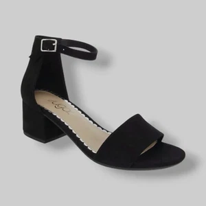 Sugar Women Black Patent Noelle Low Dress Sandals Shoe Size 12M - Picture 1 of 4