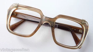 Montura de gafas Nerd Oldschool montura de hombre con clip variable talla L - Imagen 1 de 5
