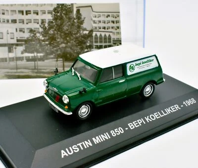 modellino auto furgone AUSTIN MINI 850 BEPI KOELLIKER veicoli pubblicitari 1:43 - Immagine 1 di 4