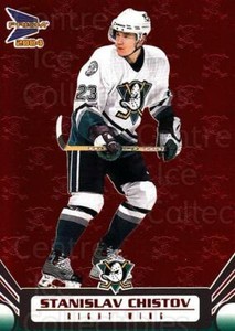2003-04 Pacific Prism Red #1 Stanislav Chistov