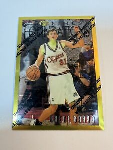 1996 Topps Finest Rare Gold Brent Barry #277 Unpeeled