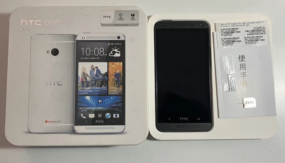 Smartphone Android HTC ONE beatsaudio con Scatola - NON Funzionante - Immagine 1 di 4