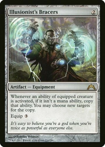 Illusionist's Bracers - Gatecrash (Magic the Gathering Mtg) NM Command All Star - Image 1 of 1
