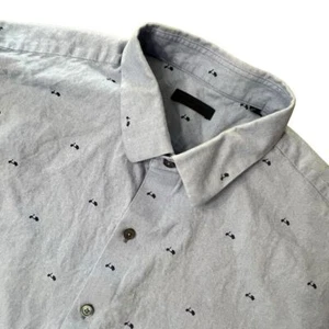 Ciclomotor Zachary Prell manga corta con botones XL - Imagen 1 de 11