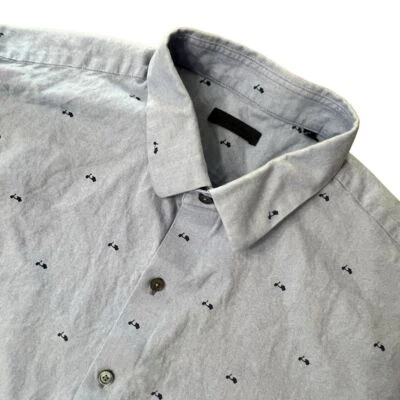 Ciclomotor Zachary Prell manga corta con botones XL Foto 1 de 4