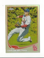 2013 Topps Chrome Baseball Refractor Singles - You Choose