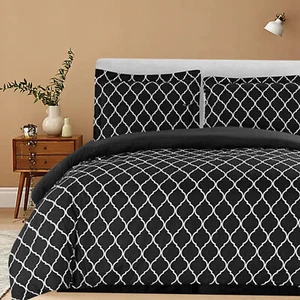 Duvet Cover Set Luxury 1800 Series 3 Piece Bedding Set 100% brushed Microfiber - Picture 1 of 79