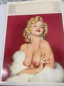 Vintage 1950s Nude Pin Up Girl Poster - Sultry Charm Made In USA - Picture 1 of 6
