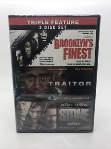 Brooklyn’s Finest / Traitor / Stone (DVD, 2010). Brand New Sealed! - Foto 1 di 3