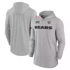 CAMISETA CON CAPUCHA CHICAGO BEARS 2024 NIKE Salute To Service para hombre XL - Imagen 1 de 5