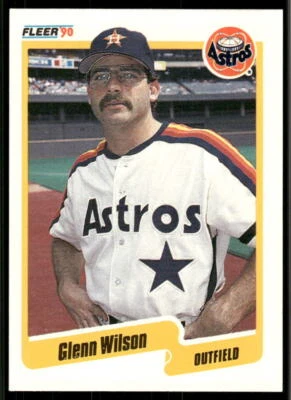 1990 Fleer #240a Glenn Wilson - Image 1 of 2