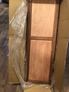 Wall Mount Hideaway Ironing Board Wood  Cabinet - Picture 1 of 6