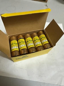 BUSSMANN LPJ-1 6/10SP LOW PEAK FUSES (BOX OF 10) 1-6/10A/600V NEW FREE SHIPPING - Picture 1 of 5