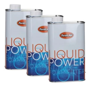 Aceite de filtro de aire Twin Air Filter Oil Liquid Power 3x1 litros lata - Imagen 1 de 1