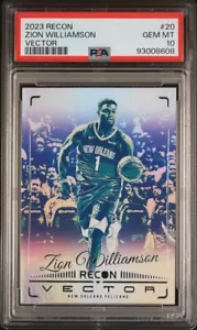 2023 Recon ZION WILLIAMSON Vector come nuovo 10 PSA - Foto 1 di 2