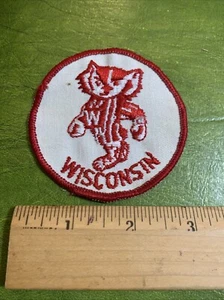 NOS Vintage University of Wisconsin 1960’s  Patch of Bucky Badger Nice - Picture 1 of 3