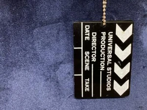 Vintage Promo Keyring UNIVERSAL STUDIO Keychain DATE SCENE TAKE Ancien Porte-Clé - Picture 1 of 4