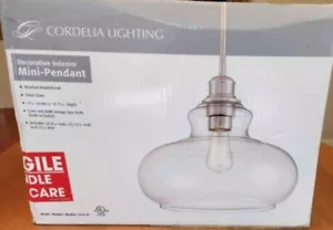 Cordelia Beleuchtung Modell 3534-35 14""B x 12,75""H Mini Anhänger - Bild 1 von 3