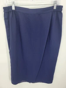 Dorinda Clark Cole Rose Collection Rock Damen 12 blau Bleistift gefüttert Karriere - Bild 1 von 9