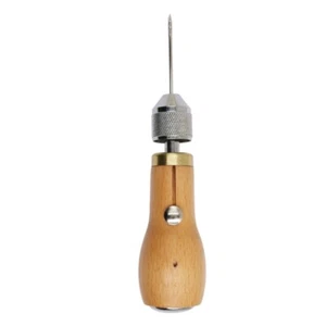 Leather Craft Awl with Thread Needles for Leather Craft Supplies DIY Purse - Picture 1 of 8