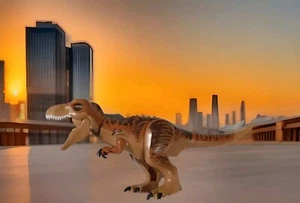 LEGO Jurassic World T-Rex/Tyrannosaurus Rex Dinosaurio 11 Pulgadas Figura 2010  - Imagen 1 de 9
