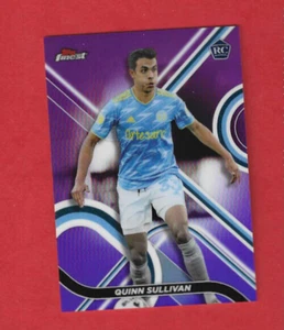 Topps Finest MLS 2022 Major League Soccer Purple 59 Quinn Sullivan RC 033/250 - Imagen 1 de 3
