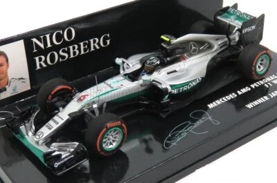 Minichamps 417160506 Mercedes W07 Japanese GP 2016 Nico Rosberg 1/43 - Immagine 1 di 3