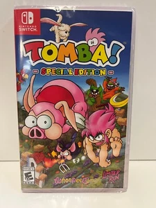 TOMBA! SPECIAL EDITION NINTENDO SWITCH NEU VERSIEGELT (ITA-ENG-FRA-GER/TXT) TOMBI - Bild 1 von 6