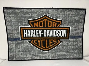 Tappetino ingresso porta logo Harley-Davidson 18" X 27" NUOVO - Foto 1 di 1