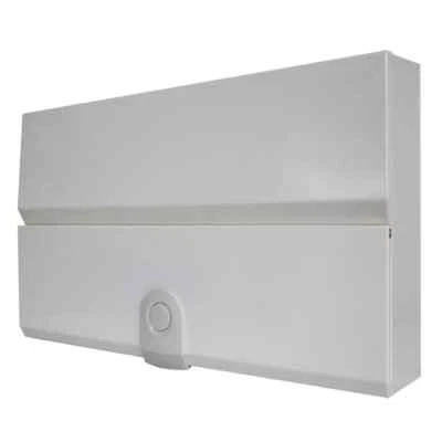 Hager 14 Way Consumer Unit High Integrity Board BDC14SPDHBM + 12 New Breakers - Image 1 of 4