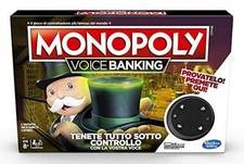 HASBRO MONOPOLY VOICE BANKING NUOVO ORIGINALE SIGILLATO