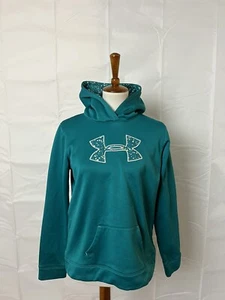 Under Armour UA Kapuzenpullover Hoodie grün Jugend Mädchen XL - Bild 1 von 6