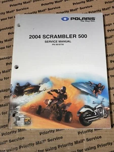 POLARIS 2004 Scrambler 500 ATV Service Manual and CD 9918756 - Bild 1 von 4