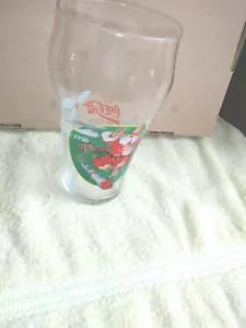 Coca-Cola Natale 1996 16 oz bicchiere/bicchiere trasparente - Foto 1 di 3