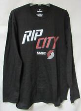 Portland Trail Blazers Men's XL "RIP City" Playoffs Long Sleeve T-shirt C1 2605
