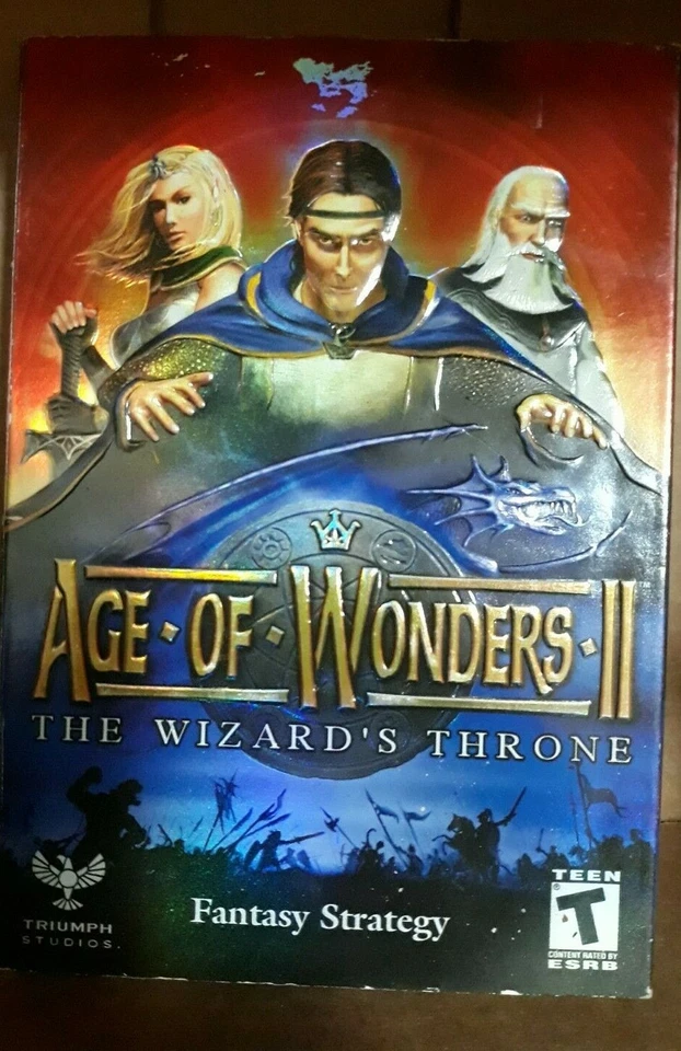 Age Of Wonders 2 Wizards Throne (PC CD) New US Retail Store Boxed Edition Sealed - Image 1 of 1