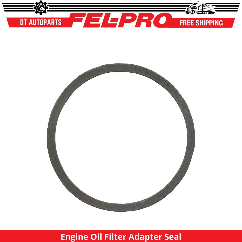 Adaptador de filtro de óleo do motor para 1972-1974 Dodge W200 Pickup selo Fel-Pro 1973 - Imagem 1 de 1
