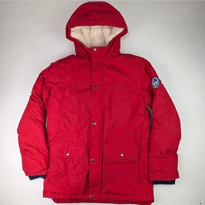 Abrigo Parka Lands' End Youth Red Expedition Impermeable Invierno XL (18-20) Foto 1 de 4
