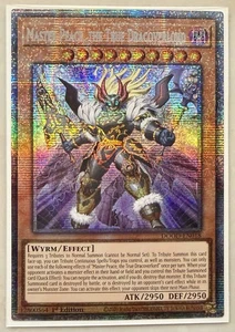 Master Peace, the True Dracoverlord 1st Edition Starlight Rare DOOD-EN018 - Picture 1 of 1